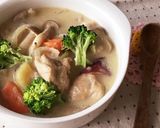 薩摩芋こぶおろし*優しいクリームシチュー作り方11写真