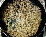 簡単♡豚肉&キノコの汁なしカレーうどん♪作り方3写真