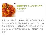 超簡単ランチ！レンチンパスタ ナポリタン作り方7写真