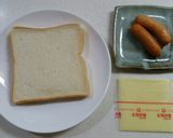 食パンで簡単!ウインナーロール作り方1写真