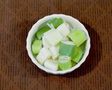 鶏ももと乾燥長ねぎのオイスターソース炒め作り方1写真