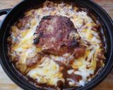 再現♪焼きチーズハンバーグカレードリア！作り方3写真