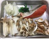 鮭とキノコのヨーグルトペンネ作り方1写真