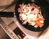 QC・ベーコンと白菜の豆乳煮作り方4写真