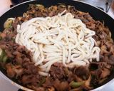 ☆我が家のすき焼き風うどん☆作り方9写真