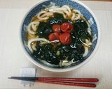簡単すっきり!梅わかめうどん☺️作り方3写真