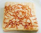 おうちメイドカフェ♡萌え²トースト作り方16写真