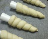 ＊チョコカスタードたっぷりチョココルネ＊作り方6写真
