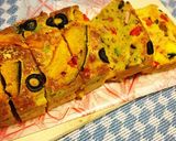 ＊黒オリーブとたっぷり野菜のケークサレ＊作り方9写真