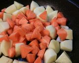 キタアカリで野菜スープ。作り方3写真