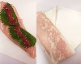 パリパリ食感のジュシーささみ梅肉春巻き作り方4写真