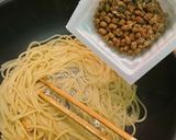 ガーリック納豆パスタ作り方3写真