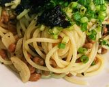 ガーリック納豆パスタ作り方4写真
