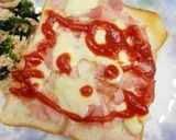 ハムチーズトースト☺朝食おやつ食パン簡単作り方10写真