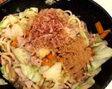 キャベツたっぷり♡うちの焼うどん！作り方5写真