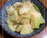 簡単！冬瓜(夕顔)のカニ風味炒め作り方4写真