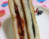 キムチとチーズ2種のトーストサンド作り方5写真