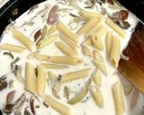きのことウインナーのペンネグラタン作り方4写真
