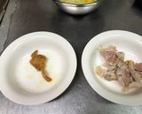 親子パスタ?鶏のカルボナーラ!作り方3写真