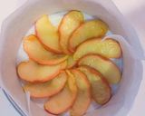 りんごとクリームチーズのケーキ作り方2写真