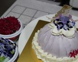 お花♡ディズニードールケーキ♡作り方3写真