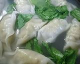 チルド餃子で簡単水餃子☆レタススープ☆作り方3写真