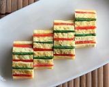 お弁当・おもてなしに☆ストライプ玉子焼き作り方10写真