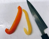 下処理なし！切る焼く簡単、チーおくら♪作り方3写真