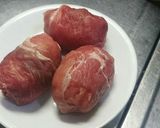 簡単！タレが美味しい肉巻きおにぎり作り方3写真