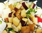 万能　野菜クリーム煮込み　新さつまいも作り方4写真