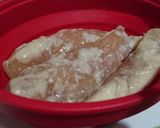 茄子とササミの洋風肉味噌チーズ焼き作り方3写真