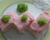 「おさかなのソーセージ」の押し寿司♪作り方5写真