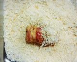 生ハムとスモークチーズの巻きとんかつ作り方6写真