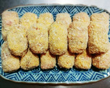 生ハムとスモークチーズの巻きとんかつ作り方7写真
