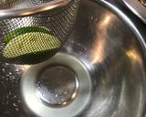 酢橘、舞茸、豚肉のおつまみサラダ作り方6写真