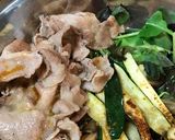 酢橘、舞茸、豚肉のおつまみサラダ作り方8写真