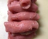 ネギ塩ロールポークソテー作り方1写真