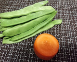 旬★簡単★５分★【ささげの胡麻和え】作り方1写真