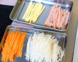 スイートチリこぶおろしソースの生春巻き☆作り方4写真