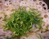 レンコン甘辛辛炒め。作り方3写真