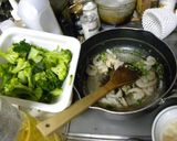 海老とブロッコリーの中華炒め作り方3写真