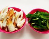 レンジで簡単！ちくわピーマンの甘辛煮作り方1写真