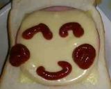 ハムチーズトースト☺朝食おやつ食パン簡単作り方11写真