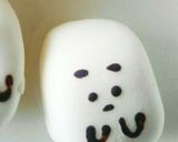 ハロウィン＊簡単可愛い♪マシュマロおばけ作り方4写真