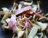 和風きのこスパゲティー♪作り方4写真