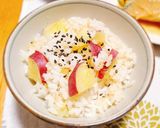 秋の味覚❁さつまいもごはん作り方5写真