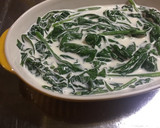 ほうれん草と生クリームのオーブン焼き作り方3写真