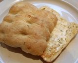 トマトとチーズの半熟オムレツサンド作り方4写真