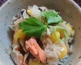 炊飯器で秋のおこわ作り方8写真