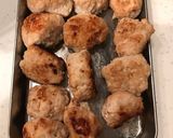 絶品♡ふわふわ鶏つくねとピーマン炒め♪作り方8写真
